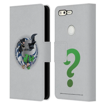 OFFICIAL BATMAN DC COMICS VILLAINS BREAKOUT LEATHER BOOK CASE FOR GOOGLE PHONES - Image 1 of 4