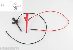 10 Sets High Quality Test Hook Clip Liers Probes Aircraft SMD IC Jumper w/ Cable - Picture 1 of 3