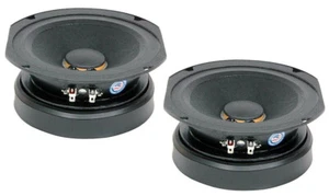 2 altavoces de rango medio sellado Eminence LA6-CBMR 6" 300 vatios serie matriz de línea - Imagen 1 de 3