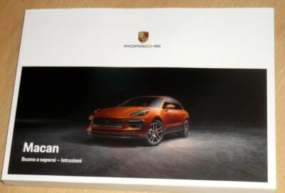 Libretto istruzioni,uso manutenzione Porsche MACAN,anno 2021/2023 - Immagine 1 di 4