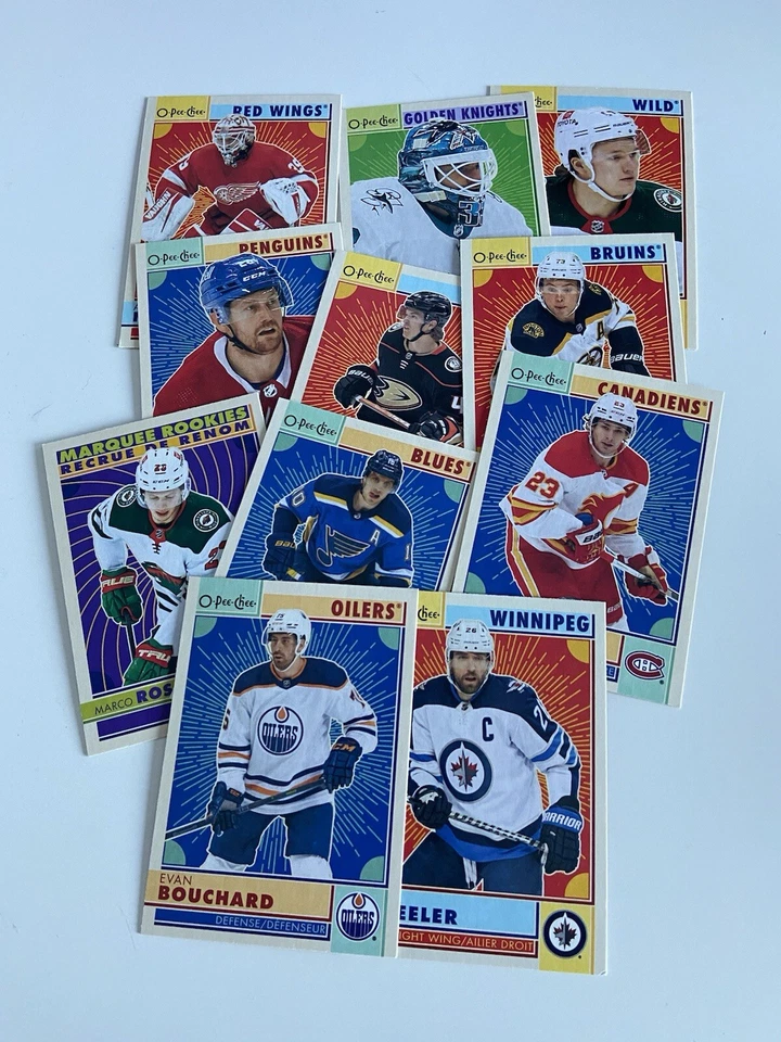 NHL hockey O-Pee-Chee 2022-23 Retro Parallel Singles - Image 1 of 1