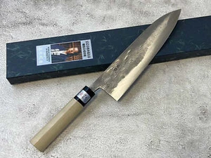 Fujiwara Nashiji | 210mm Gyuto Knife (WA) - Picture 1 of 17