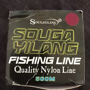 500m Nylon Fishing Line Super Strong Fluorocarbon Monofilament New - Picture 1 of 5