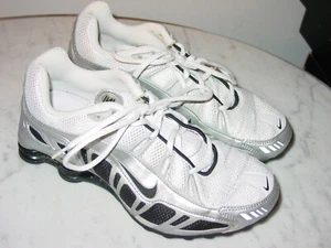 2011 Mens Nike Shox Turbo 3.2 SL Black/Metallic Silver Running Shoes! Size 8 - Picture 1 of 12