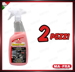 X2 MAFRA DIAMANT PLAST DRESSING PRO RINNOVA LUCIDA E PROTEGGE PLASTICHE 750ML - Imagen 1 de 8