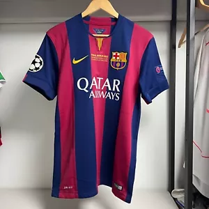 2014-15 Nike Barcelona Home 10. Messi Football Shirt Soccer Jersey 610594-422 - Picture 1 of 9