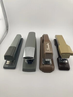 4 Vintage Staplers-3 Swingline (27,333) and 1 Rexel Taurus-All Excellent - Image 1 of 4
