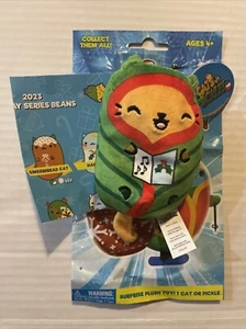 Cats vs Pickles Holiday Wave FA-LA-LA #457 Bean Bag Plush - Picture 1 of 4
