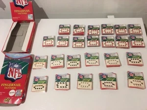 NFL Fingernail Tattoos - Official Licensed NFL Nail Decals - Picture 1 of 11