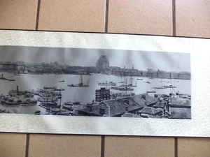 78" X 12" TAPESTRY WITH THE PANORAMIC VIEW OF THE 1034 BUND SHANGHI - Picture 1 of 8