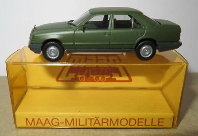 B Herpa Ho 1/87 MB Mercedes Benz 300 E Kaki Maag US Army Militare #700337 Box - Immagine 1 di 4
