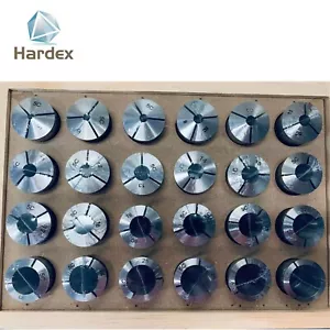 24 pcs/set Metric 5C Collets 5-28MM by 1mm - Picture 1 of 1