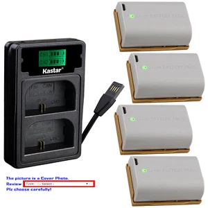 Kastar Battery LZD2 USB Charger for OEM Original Canon LP-E6 LPE6 LP-E6N LPE6N - Picture 1 of 12