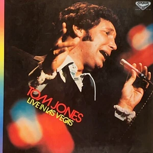 Tom Jones "Live In Las Vegas" Vinyl Insert Booklet - Picture 1 of 14