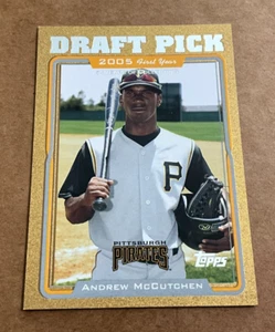 2005 Topps Updates & Highlights Gold #UH329 Andrew McCutchen /2005 Rookie RC - Picture 1 of 2