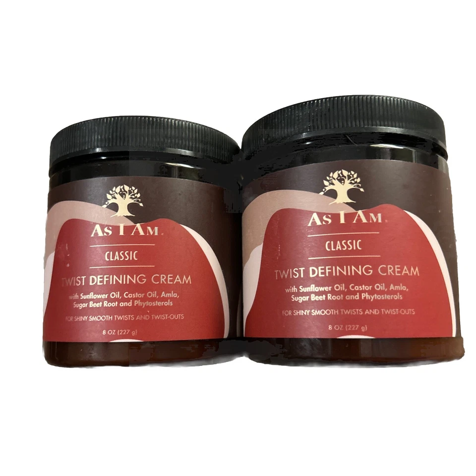2- Crema definidora As I Am Twist para giros suaves brillantes y giros 8 oz Foto 1 de 1