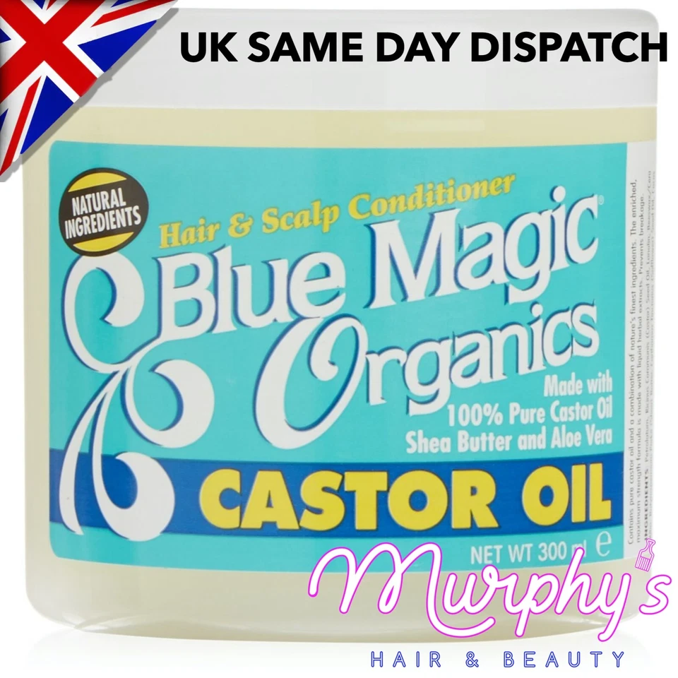 Blue Magic | Organics | Castor Oil Hair and Scalp Conditioner (12oz)