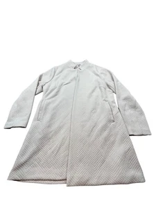 IB Diffusion Womens XL Beige Quilted Long Coat Cardigan Causal - Picture 1 of 9