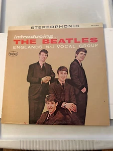 INTRODUCING THE BEATLES! 33 RPM Vee-Jay LP Record VJLP 1062 Black Label - 1964! - Picture 1 of 6