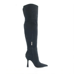 Botas Sam Edelman Eva para mujer negras de gamuza sobre la rodilla nuevas/ob 9,5 M - Imagen 1 de 5