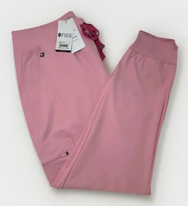 NWT Figs Zamora 3.0 Jogger Scrub Workwear Pants in Pink Womens L PO 7598 32x29 - Picture 1 of 14