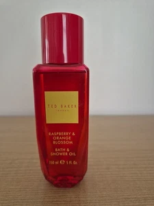 Ted Baker Raspberry Orange Blossom Bath and Shower Oil 150ml** Discounted New** - Picture 1 of 3