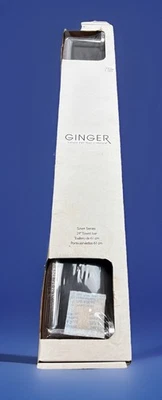 "Nuevo toallero Ginger 0203/PC sinusoidal 24"" cromo pulido precio de venta sugerido por el fabricante 80 USD Foto 1 de 4