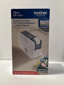 Brother P-Touch PT-1230PC Etikettiergerät Thermodrucker PC anschließbar (D) - Bild 1 von 15