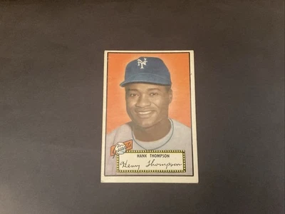 1952 Topps Baseball #3 Henry Thompson EX PLUS  - Image 1 of 2