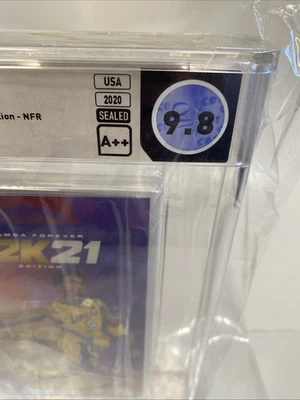 NBA 2K21 Kobe Mamba Forever Brand New WATA 9.8 A++ Factory Sealed Nintendo USA - Image 1 of 4