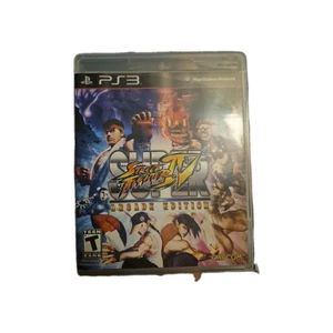 Street Fighter 4 Super Arcade Edition PS3 Case And Manual No Disc - Picture 1 of 3