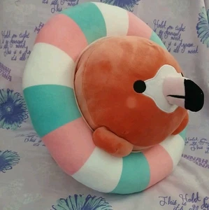 Takashoji Flamingo im Pool Floatie Plüsch 14 Zoll - Bild 1 von 10
