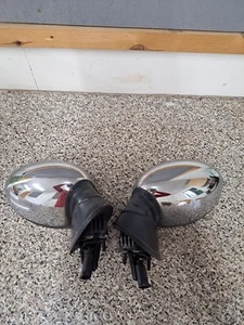 Mini Cooper S One R50 R52 R53 Genuine Chrome Wing Mirror 5Pin 2001-2006  - Picture 1 of 22