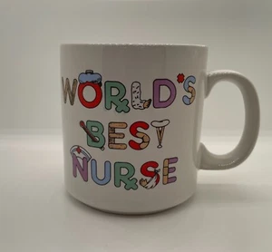 Tazza caffè WORLD'S BEST NURSE Russ Berrie & Company - Foto 1 di 9