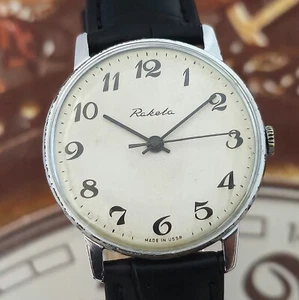 Vintage Watch USSR RAKETA 2609.HA White Dial Soviet Wristwatch 19 Jewels - Picture 1 of 23
