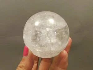 Girasol Quartz 2.4 inch Stone Sphere Crystal Ball Natural Rock #Og1 - Picture 1 of 10
