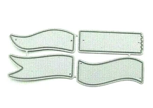 My Favorite Things gewellte Wimpel Metall Stanzschablone  - Bild 1 von 1