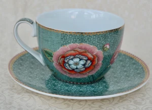 PIP STUDIO " SPRING TO LIFE " SAMMELTASSE & UNTERTASSE SET - UNBENUTZTER ZUSTAND! - Bild 1 von 9