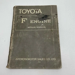 Toyota F Engine Factory Repair Manual - Bild 1 von 3