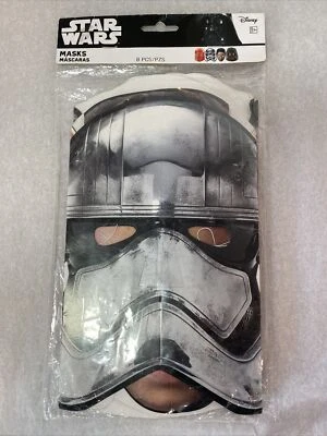 Star Wars Episode 8 Masks, 8-Count  by American Greetings - Image 1 of 3