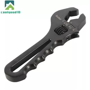 Adjustable Wrench Black Aluminum Tool Spanner for Hose End Fitting 3AN-16AN - Picture 1 of 14