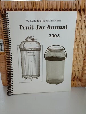 Tarro de frutas 2005 guía anual para coleccionar frascos, guía de precios ilustrada  Foto 1 de 4