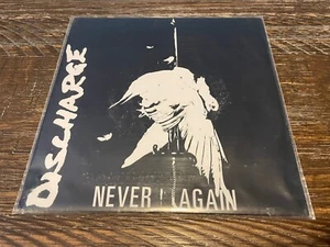 Discharge "Never Again" 7" (Vinyl, Havoc Records) - Picture 1 of 2