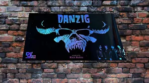 spooky color changing holographic poster Danzig Def Jam 24" x 16 Samhain MISFITS - Picture 1 of 7