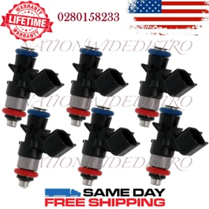 6x OEM Bosch Fuel Injectors for 2014-2019 Ram Promaster 1500 3.6L V6 0280158233 - Picture 1 of 7
