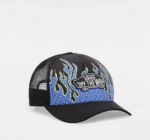 VANS KIDS PIXEL FLAME TRUCKER HAT - Picture 1 of 6