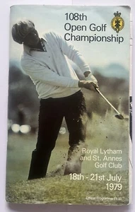 1979 Open Golf Championship Programme - Seve's 1st Open - With Extras - Bild 1 von 5