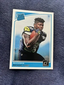 2018 Panini Donruss Rashaad Penny #318 Seattle Seahawks  Rookie - Picture 1 of 2