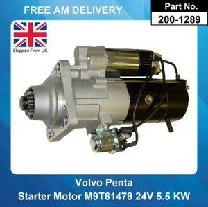 Motor De Arranque Para Volvo Penta Tierra Aislada M009T65479 M9T65479 3807225 - Imagen 1 de 5