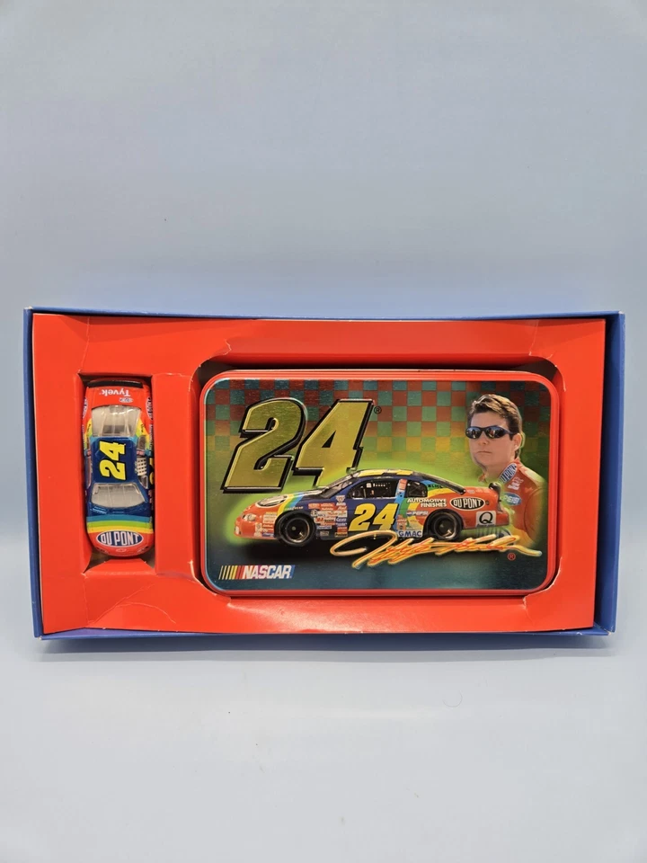JEFF GORDON • Vintage 1999 Winner's Circle Numbered Collectible Tin, Cards, Car - Image 1 of 4